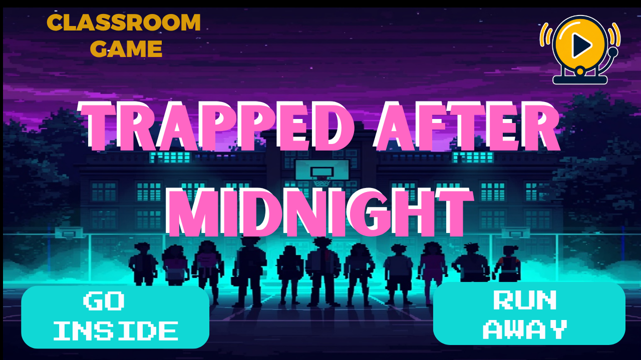 Midnight at School classroom story game thumbnail